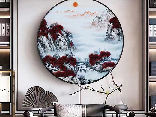 锦泓画业—实物钉子画
