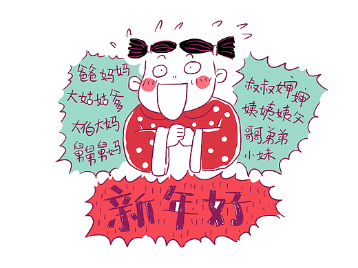 《想当年》漫画系列——《过大年》