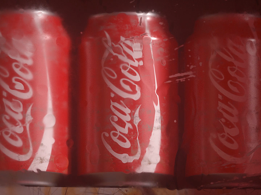 “可口可乐”动态设计动画制作测试