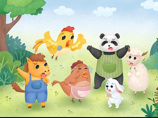 儿童读物插画