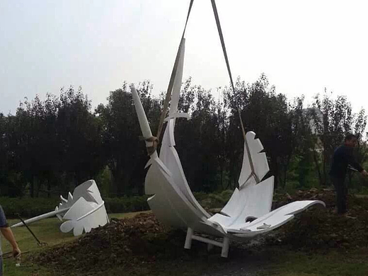 沈阳厂家供应不锈钢羽毛雕塑 地产内景烤漆羽毛雕塑