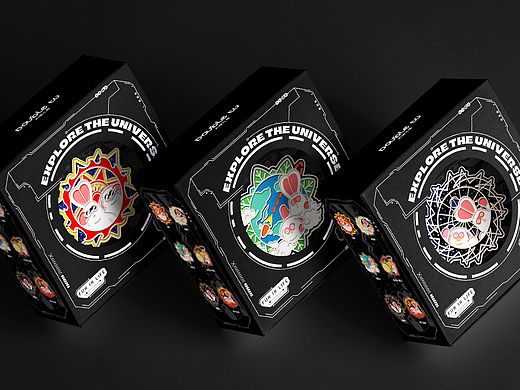 DOUBLE TU大啵儿兔宇宙探索系列胸针