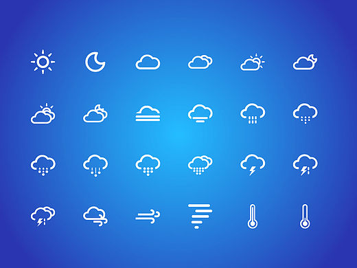 ［weather］天气图标练习