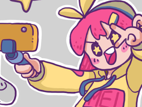 搞個可愛人設（個人主頁-ZNDMwNDYxMTI=） - 單幅漫畫 - 站酷設計師WEIID1750原創(chuàng)素材 - 站酷ZCOOL