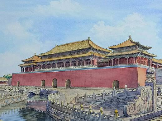 故宫一景