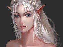 精靈——練習(xí)（個(gè)人主頁-ZMzA3NzkyMA==） - 游戲原畫 - 站酷設(shè)計(jì)師魚兒乖原創(chuàng)素材 - 站酷ZCOOL