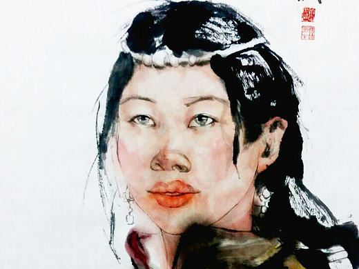 中国画写意人物