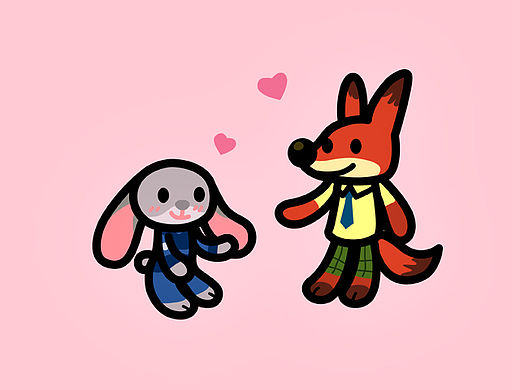 zootopia 疯狂动物城 同人壁纸