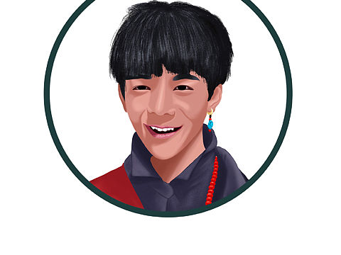 丁真的世界（個人主頁-ZNDc0NTgzNzI=） - 圖案 - 站酷設(shè)計師多吉設(shè)計工作室原創(chuàng)素材 - 站酷ZCOOL