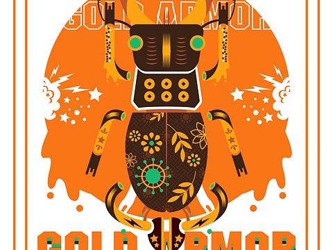 甲虫系列插画图腾