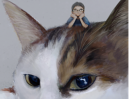 《我们家的小猫咪呀》——花花