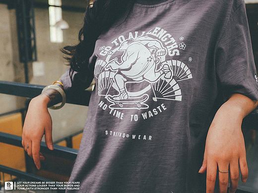 STRETAG 滑板相扑 (SKATE SUMO) TEE