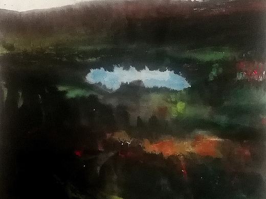 原創(chuàng)山水小品（個人主頁-ZMzE1NDEzMTI=） - 繪畫 - 站酷設(shè)計師Z89230910原創(chuàng)素材 - 站酷ZCOOL