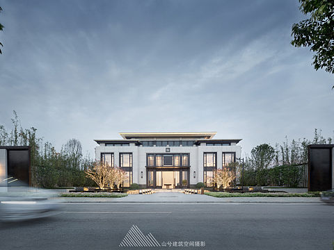 成都新津金樾府邸售楼处【建筑摄影】