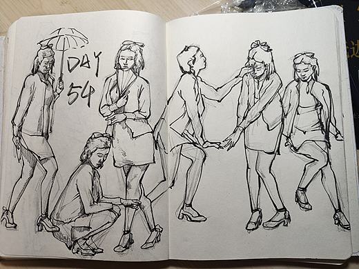 #速写60天挑战赛#