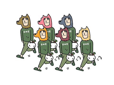 one dog（個(gè)人主頁-ZMjY1OTAxMDg=） - 藝術(shù)插畫 - 站酷設(shè)計(jì)師hillro原創(chuàng)素材 - 站酷ZCOOL