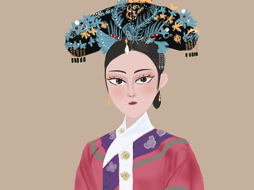 手绘甄嬛传华妃