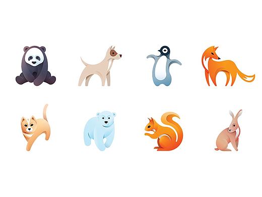 10款动物小插画