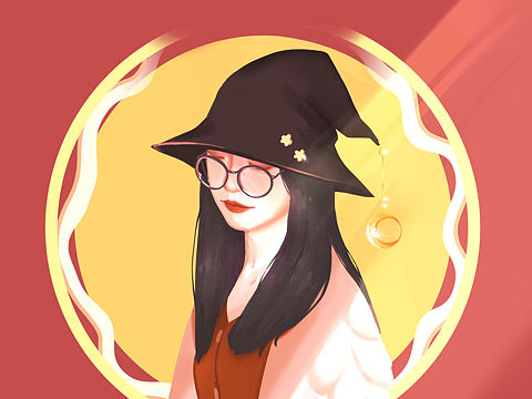 ［自画像］魔女