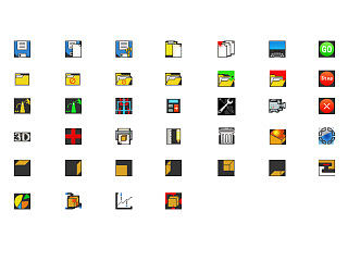 工业小图标一套,老板跑路奉献社会了(psd)