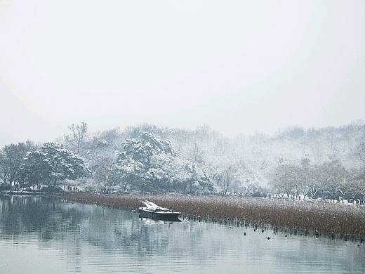 西湖雪景