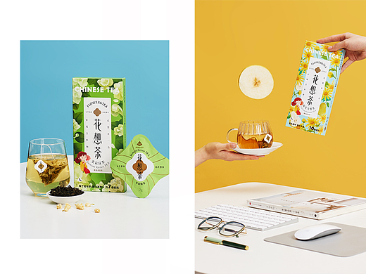 花茶拍摄|茶包摄影|冲泡饮品|茉莉绿茶|武汉产品摄影