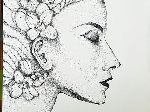 人物点画
