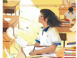 文学书籍封面插画