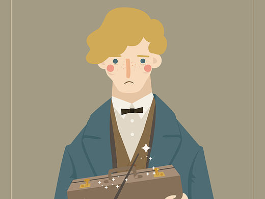 吾空空画的#神奇动物在哪里#