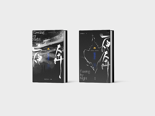 「夜奔」封面书籍设计