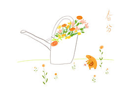 貘系列-節(jié)氣（原創(chuàng)Tapir Momo插畫）