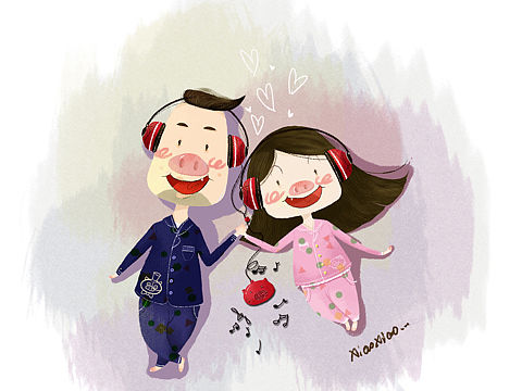 日常秀恩爱（个人主页-ZMzEyNzMwMjA=） - 创作习作 - 站酷设计师搞笑潇原创素材 - 站酷ZCOOL