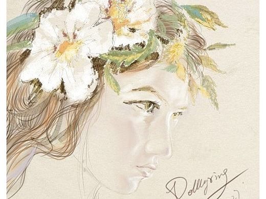 鲜花与少女