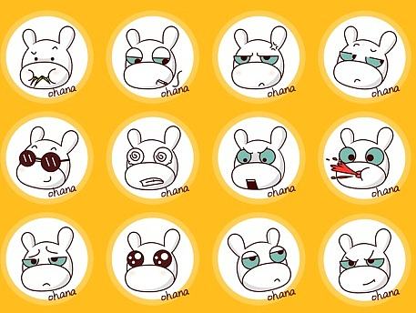 驴小白和牛小乃(表情包)