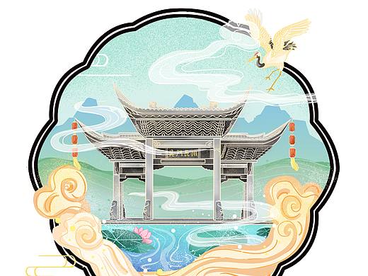 国风插画