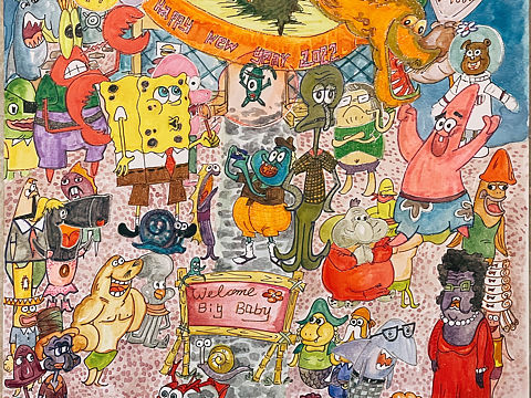 海绵宝宝全家福