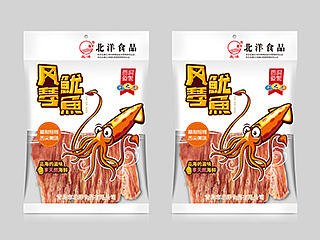 北洋食品-鱿鱼包装设计