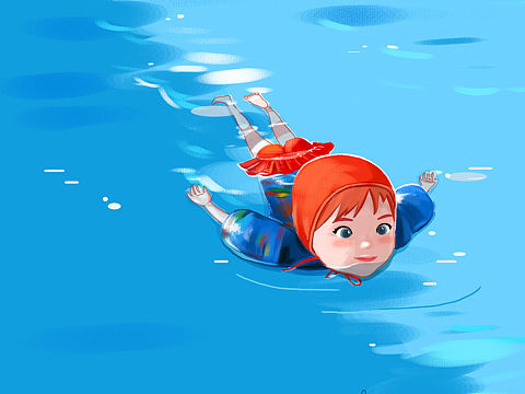 《swim in summer》