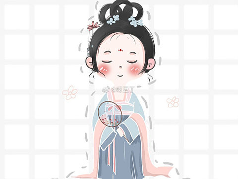 古风Q版可爱小人物