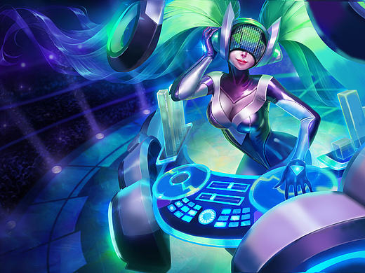 擬物-愛玩的游戲人物-DJ琴女（個(gè)人主頁-ZMTc4NDMwMjg=） - 藝術(shù)插畫 - 站酷設(shè)計(jì)師冬天配火鍋原創(chuàng)素材 - 站酷ZCOOL