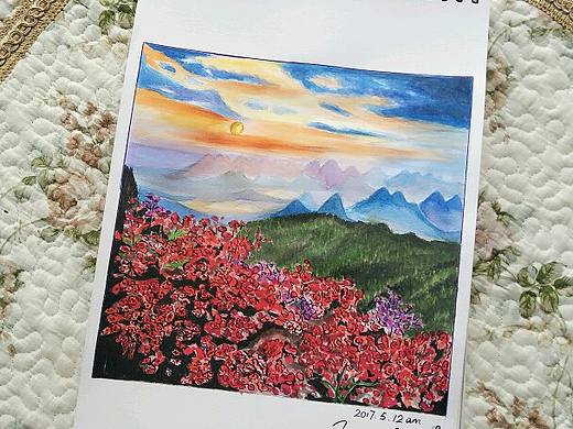 花海（个人主页-ZMjE4MTQ5NDA=） - 绘画 - 站酷设计师利姆的温馨小屋原创素材 - 站酷ZCOOL