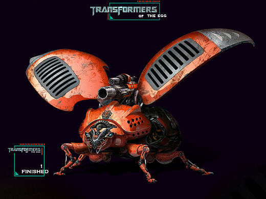 PS超写实！博派-变形蛋 TRANSFORMERS OF THE EGG！