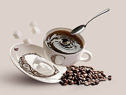 咖啡一色logo | coffee color logo