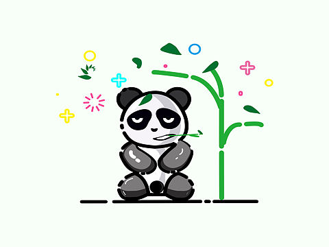 mbe创作熊猫。后续跟进（个人主页-ZMjg5NTU3NjQ=） - 图标 - 站酷设计师星星永不灰暗原创素材 - 站酷ZCOOL