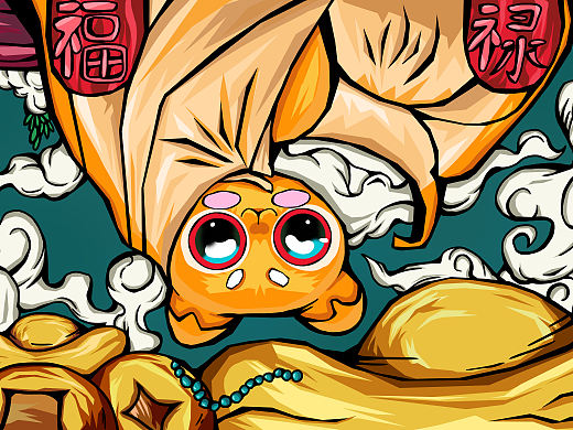 蝠福（个人主页-ZNDI0NzE4MTY=） - 商业插画 - 站酷设计师黏逗餻原创素材 - 站酷ZCOOL