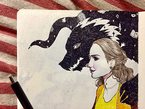 Beauty&Beast（个人主页-ZMjA4ODk1MjQ=） - 创作习作 - 站酷设计师木羊Muyang原创素材 - 站酷ZCOOL