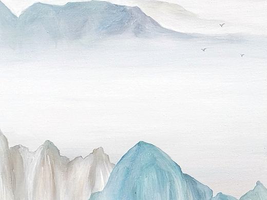 手绘装饰画