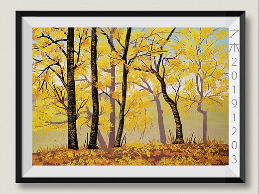 水粉风景画写生步骤