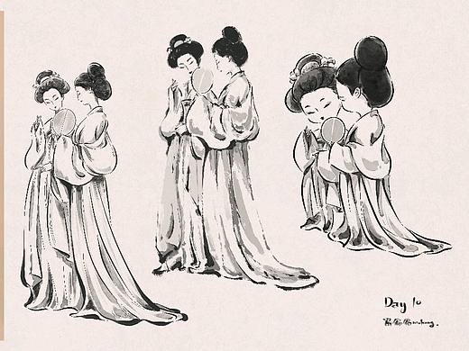 古风人物打卡2