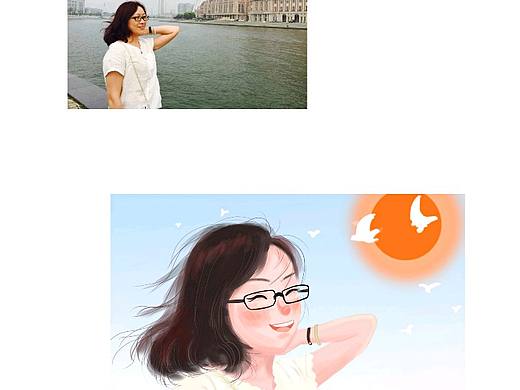 照片转卡通（个人主页-ZNTA4NjAwMjA=） - 新锐潮流插画 - 站酷设计师Z60270086原创素材 - 站酷ZCOOL